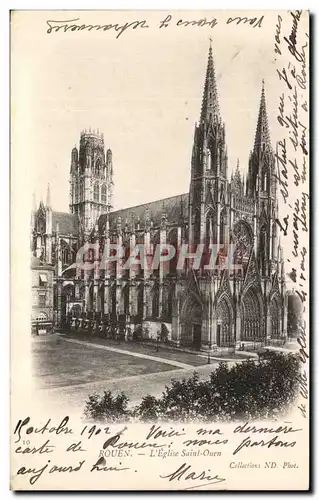 Cartes postales Rouen L&#39Eglise Saint Quen