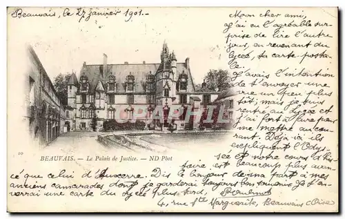 Cartes postales Beauvais Le Palais de Justice