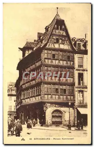 Cartes postales Strasbourg Maison Kammerzell