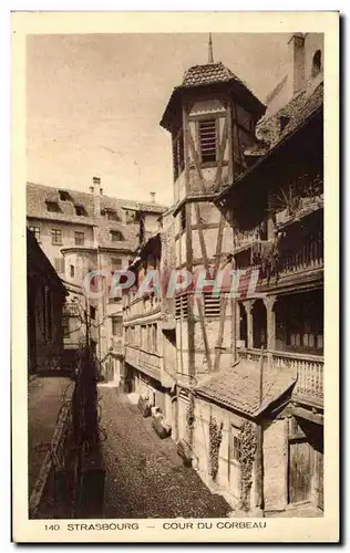 Cartes postales Strasbourg Cour Du Corbeau