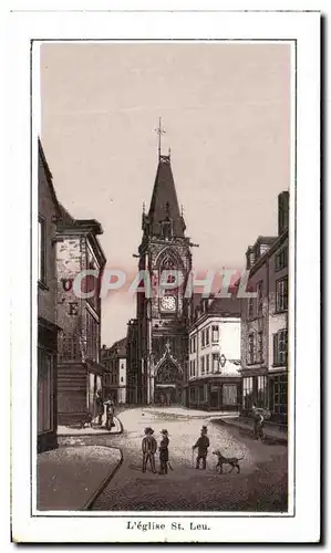 Cartes postales L&#39Eglise St Leu Amiens