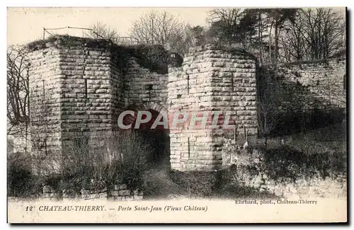 Cartes postales Chateau Thierry Porte Saint Jean