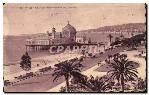 Cartes postales Nice La Jetee Promenade et les Jardins