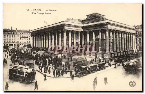 Cartes postales Paris Le Bourse