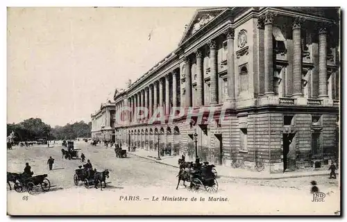 Cartes postales Paris Le Ministere de la Marine