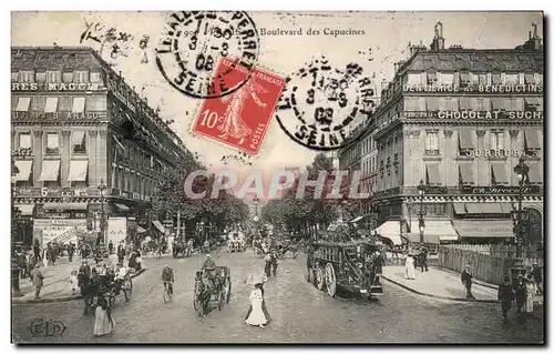 Cartes postales Paris Boulevard des Capucines