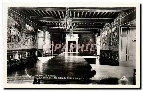 Cartes postales Pau Le Chateau Le Salle due des Etats La Salle a manger