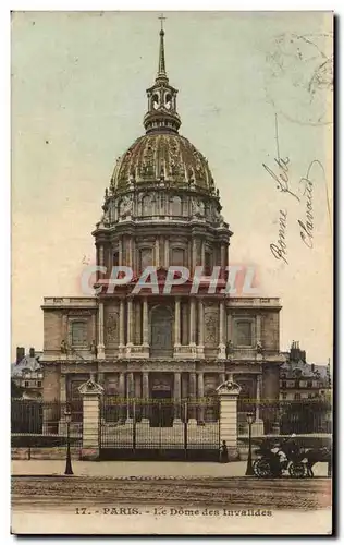 Ansichtskarte AK Paris Le Dome des Invalides