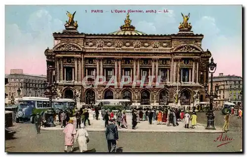 Cartes postales Paris L&#39Opera