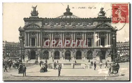 Cartes postales Paris Opera