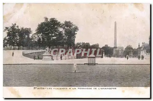 Ansichtskarte AK Paris Les Tuileries La Terrasse De L&#39Orangerie