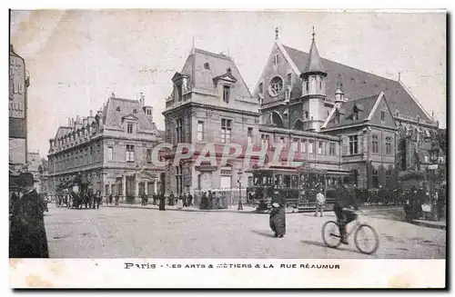 Ansichtskarte AK Paris Les Arts Metiers La Rue Reaumur