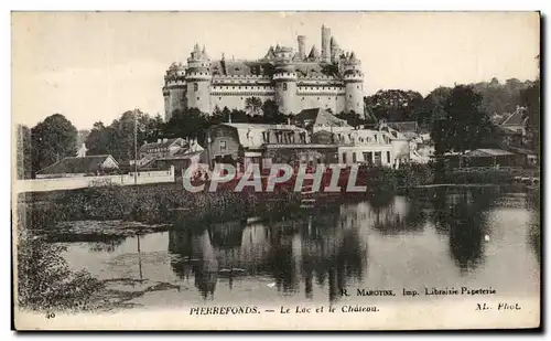 Cartes postales Pieffefonds Le Lac et le Chaeau