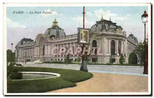 Cartes postales Paris Le Petit Palais