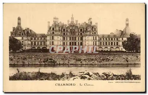 Cartes postales Chambord Le Chateau