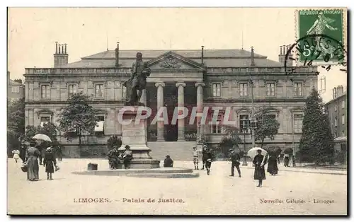 Cartes postales Limoges Palais de Justice