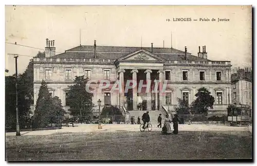 Cartes postales Limoges Palais de Justice