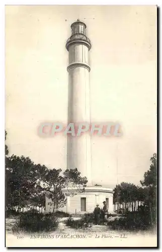 Ansichtskarte AK Environs D&#39Arcachon Le Phare