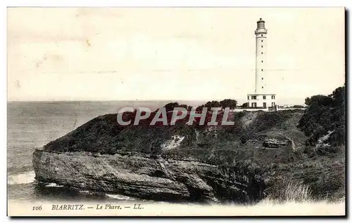 Cartes postales Biarritz Le Phare