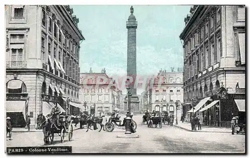 Cartes postales Paris Colonne Vendome