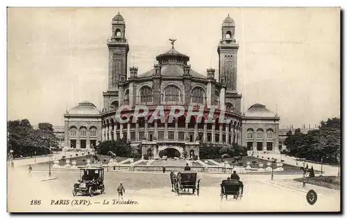 Cartes postales Paris Le Trocadero