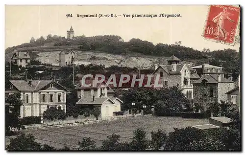 Cartes postales Argenteuil Vue Panoramique d&#39Orgemont