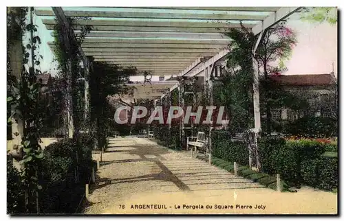 Cartes postales Argenteuil La Pergola Du Square Pierre Joly