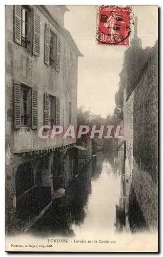 Cartes postales Pontoise Lavoirs Sur La Couleuvre