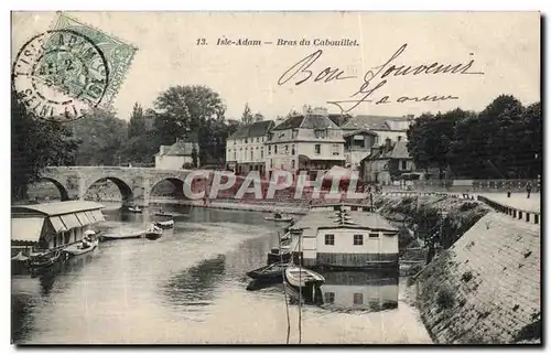 Cartes postales Isle Adam Bras Du Cabouillet