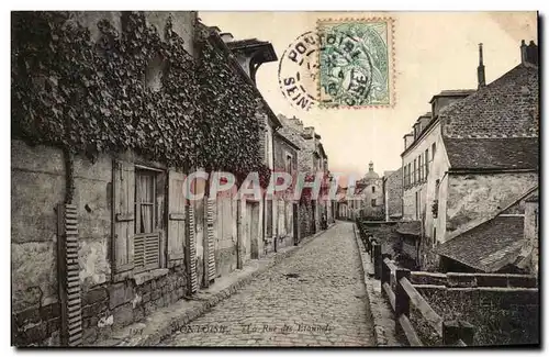 Cartes postales Pontoise La Rue des Etannets