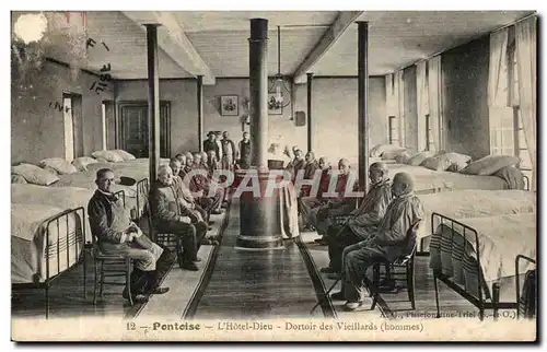 Cartes postales Pontoise L'Hotel Dieu Dortoir des Vieillards TOP