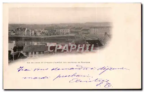 Cartes postales Vue De L'Oise et S Ouen L'Aumone des Hauteurs de Pontoise