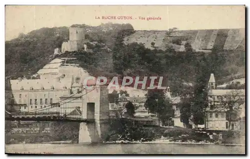 Cartes postales La Roche Guyon Vue Generale