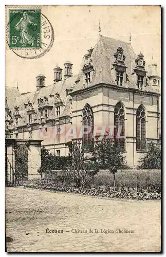 Cartes postales Ecouen Chateau de la Legion d&#39honneur