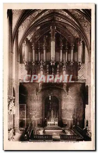 Ansichtskarte AK Albi Cathedrale Ste Cecile Les Orgues