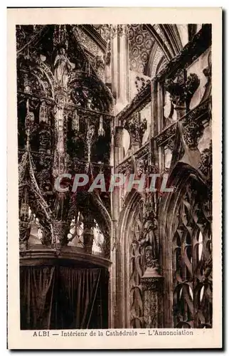 Cartes postales Albi Interieur de La Cathedrale L&#39Annonciation