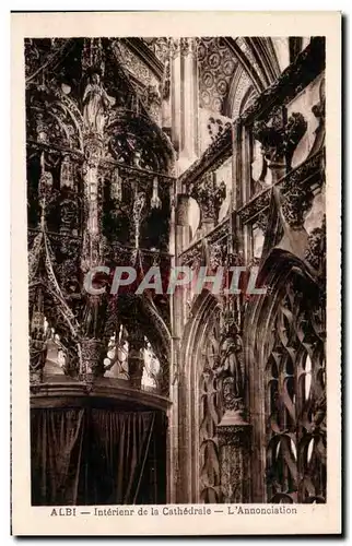 Cartes postales Albi Interieur de La Cathedrale L'Annonciation