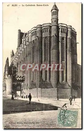 Cartes postales Albi La Cathedrale Sainte Cecile