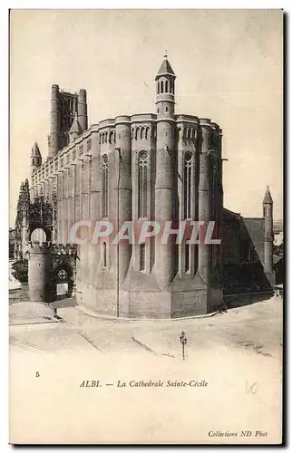 Cartes postales Albi La Cathedrale Sainte Cecile