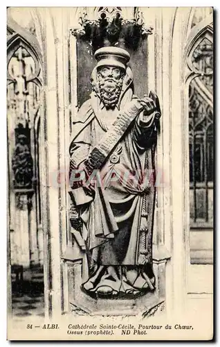 Ansichtskarte AK Albi Cathedrale Sainte Cecile Pourtour du Choeur Oseus