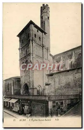 Cartes postales Albi L'eglise Saint Salvit