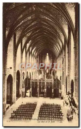 Cartes postales Albi Cathedrale Ste Cecour La Nef et le Jube
