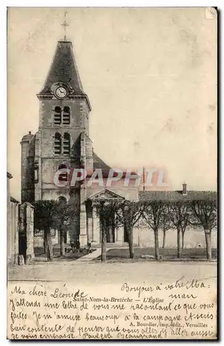 Cartes postales Saint Nom La Breteche L&#39Eglise