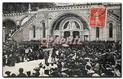 Cartes postales Lourdes Benediction