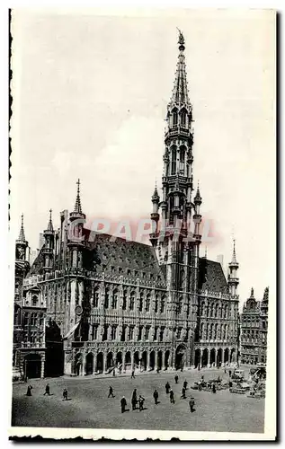 Cartes postales Bruxelles Hotel de Ville