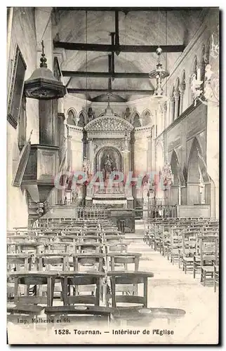 Cartes postales Tournan Interieur de L&#39Eglise