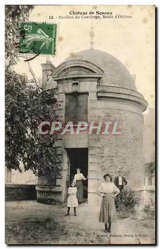 Cartes postales Chateau De Sceaux Pavillon Du Concierge Route d&#39Orleans