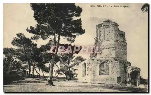 Cartes postales Nimes La Tour Magne