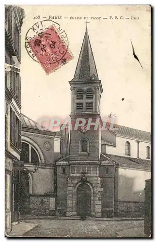 Cartes postales Paris Eglise De Passy Paris