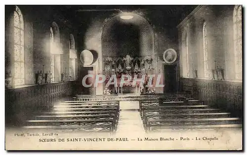 Cartes postales Soeurs De Saint Vincent De Paul La Maison Blanche Paris La Chapelle